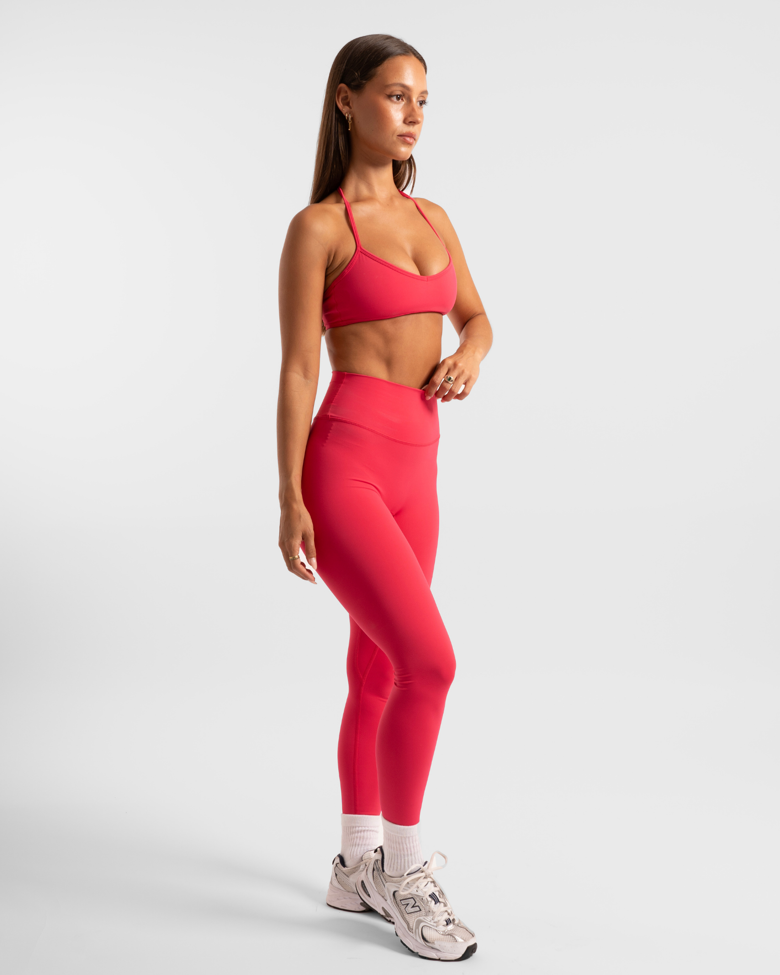 Not Your Basic Leggings - Raspberry (Invisible Scrunch)