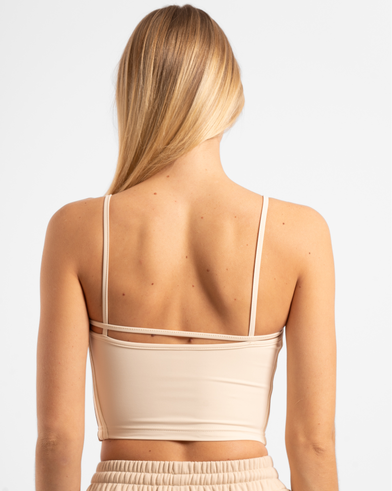 Lounge Tank - Off-White/Sand