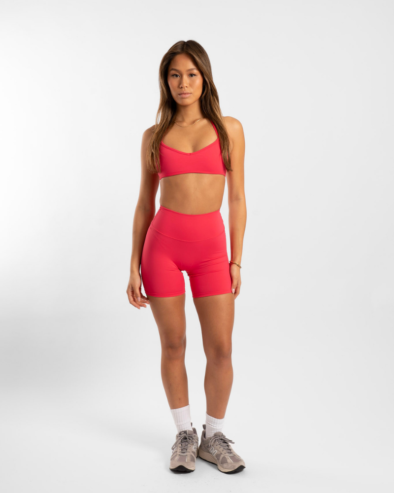 Not Your Basic Shorts 6 Inch - Raspberry (Invisible Scrunch)