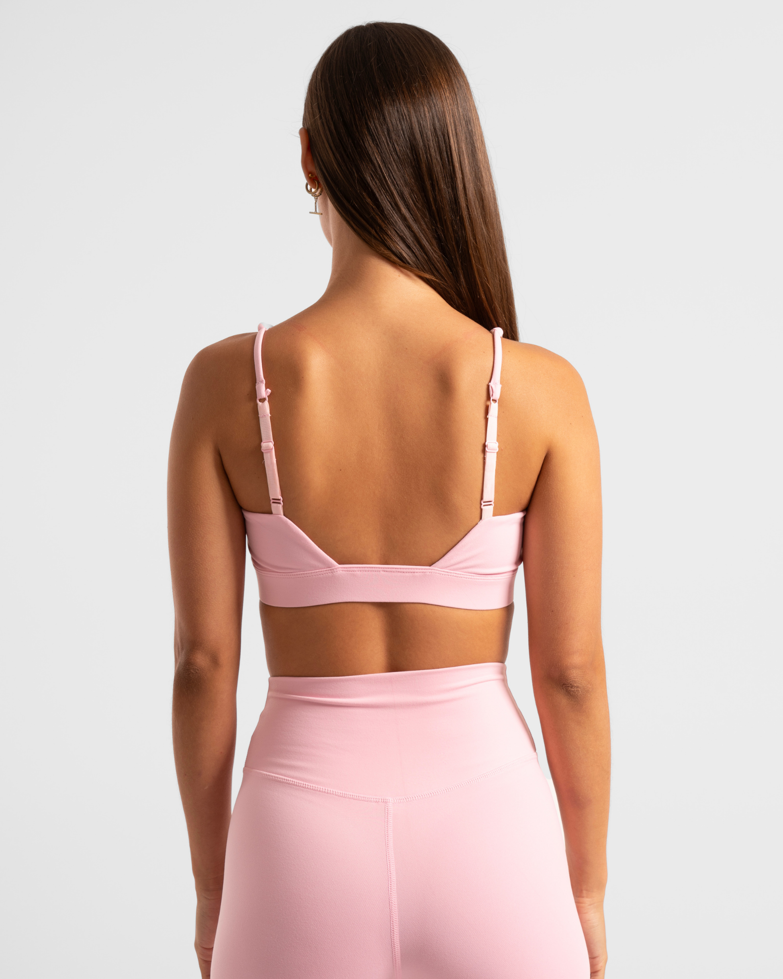 Cross Over Crop - Baby Pink