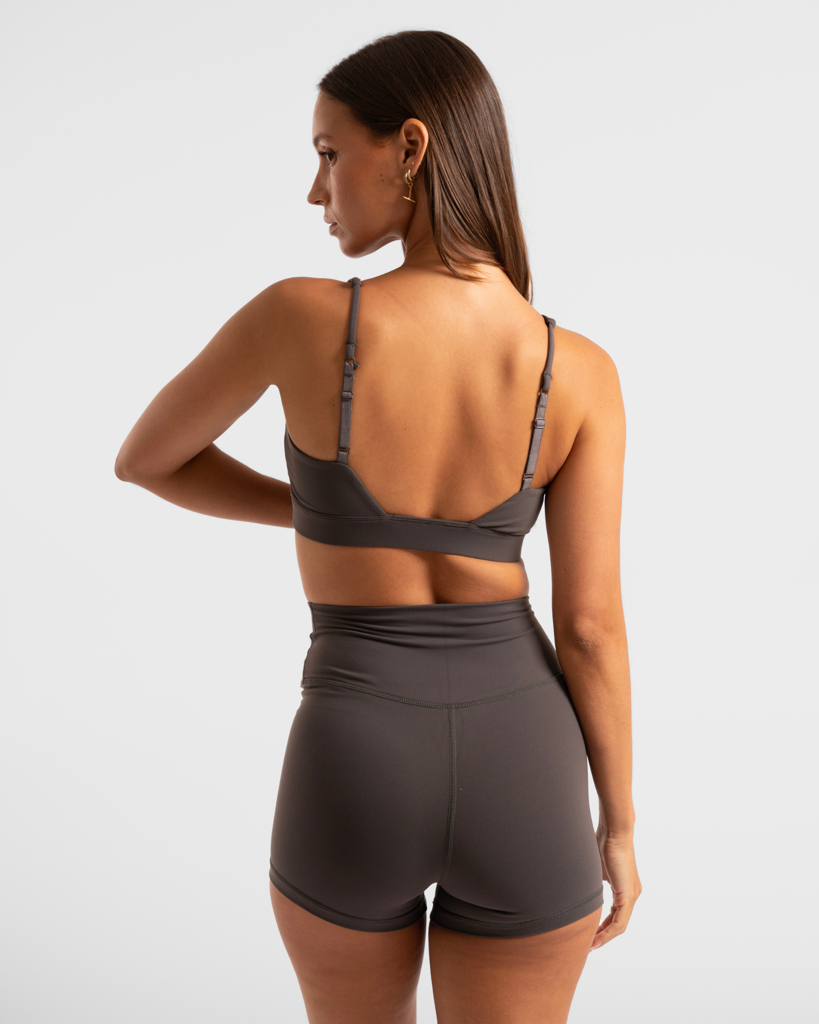 Cross Over Crop - Charcoal