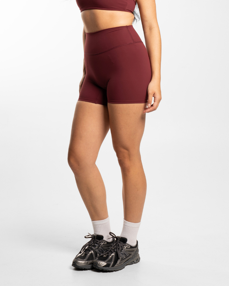 Not Your Basic Shorts - Bordeaux (Invisible Scrunch)