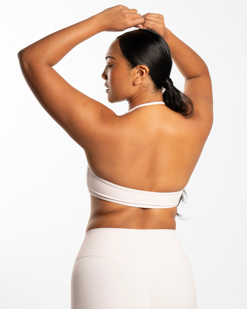 Halter Crop - Pale Pink