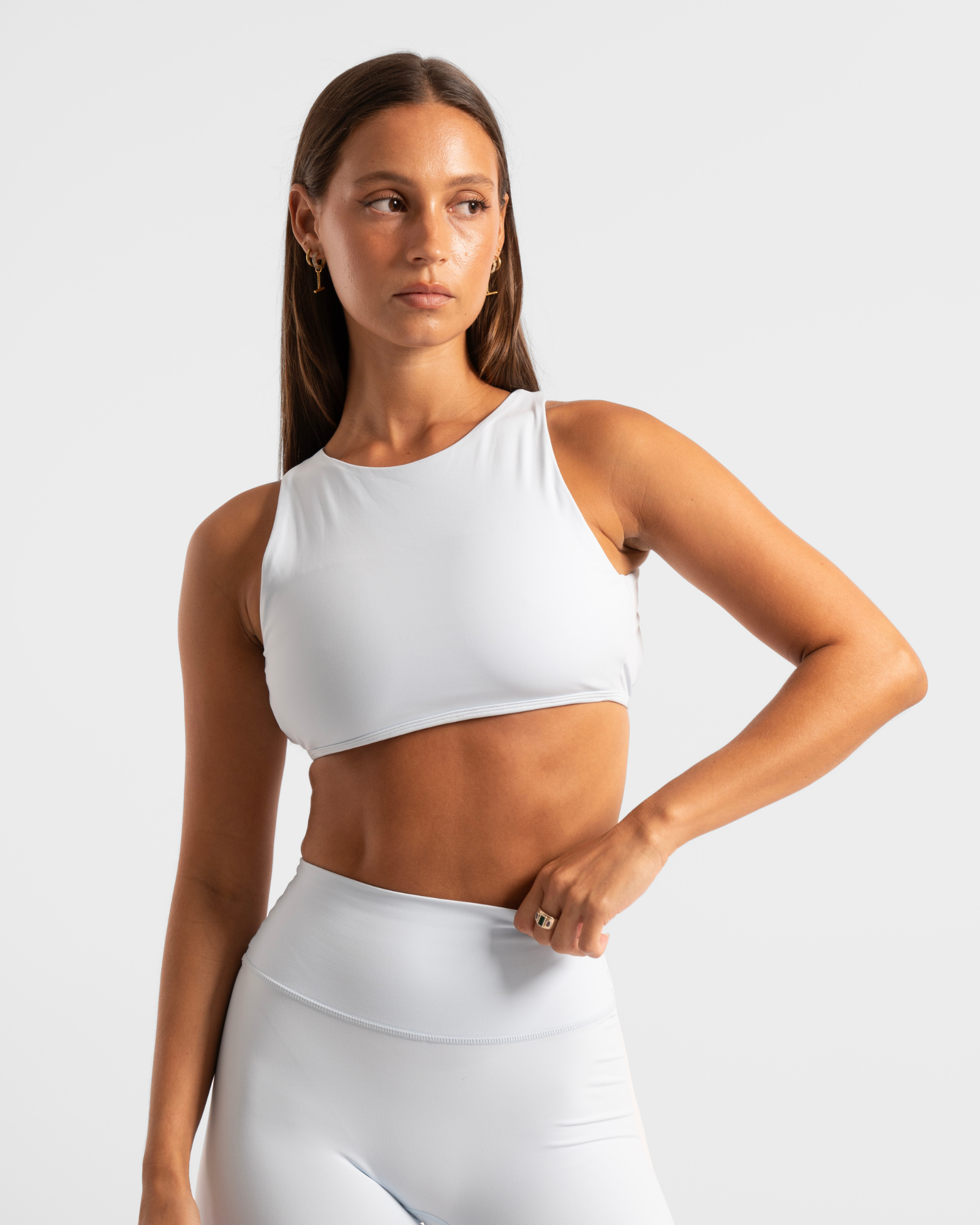 Backless Cropped Tank - Mirage