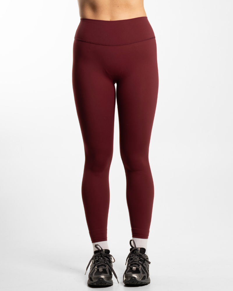 Not Your Basic Leggings - Bordeaux (Invisible Scrunch)