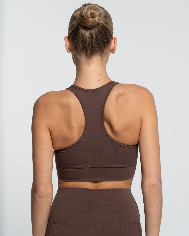 Racer Crop - French Roast