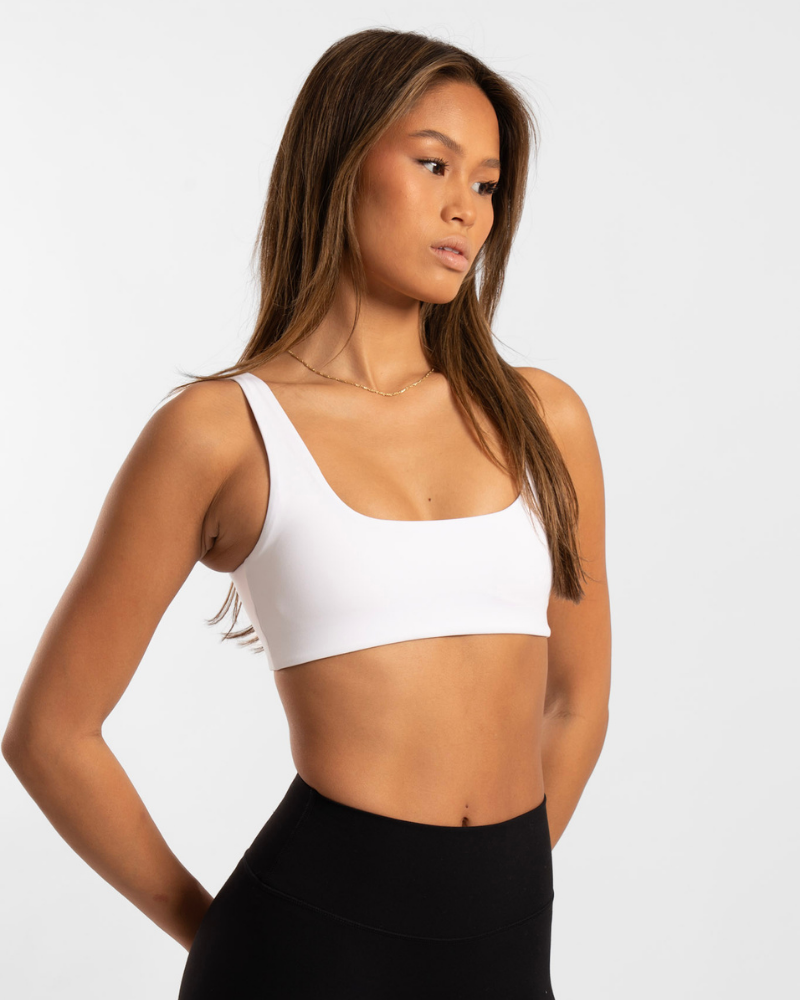 Square Neck Crop - Arctic