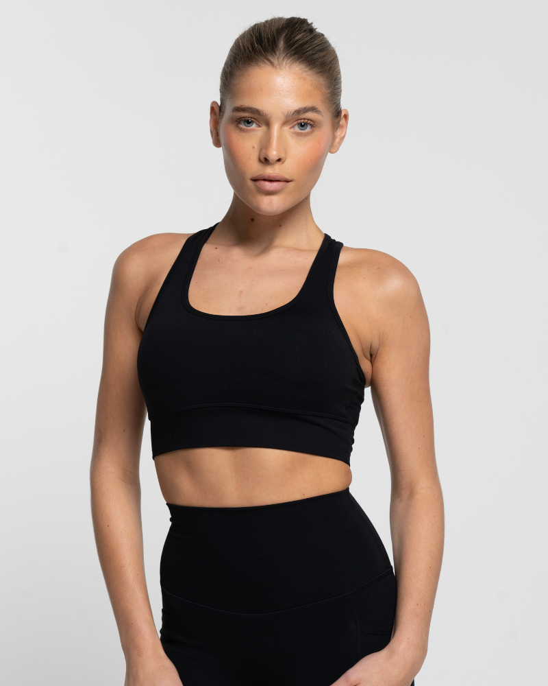 Racer Crop - Onyx
