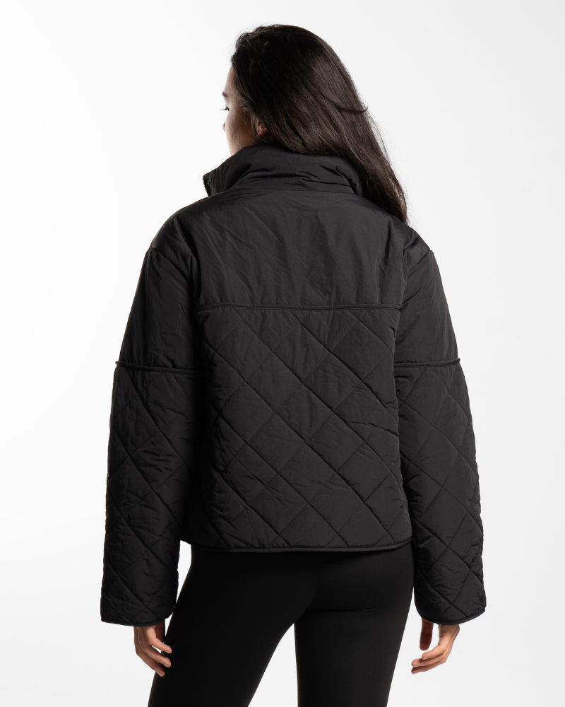 Quilted Puffer - Onyx