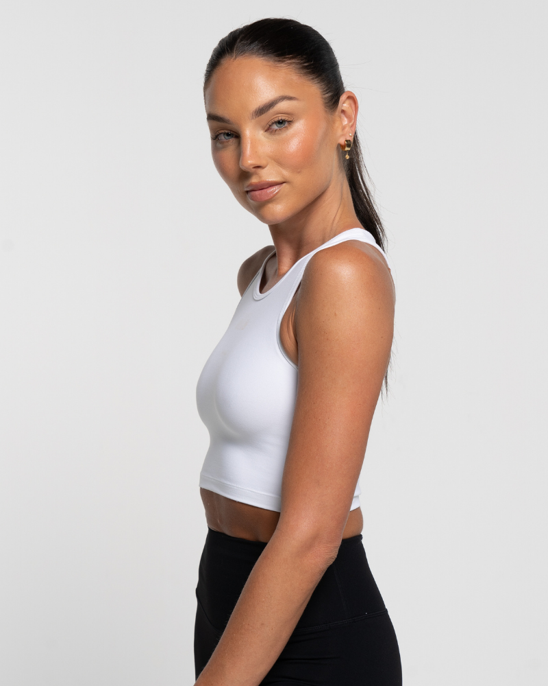 Cropped Tank - Arctic