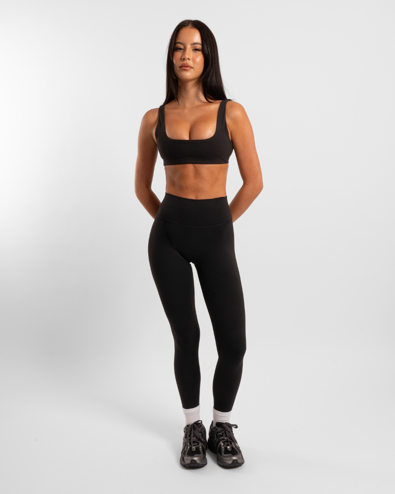 Not Your Basic Leggings - Onyx (Invisible Scrunch)