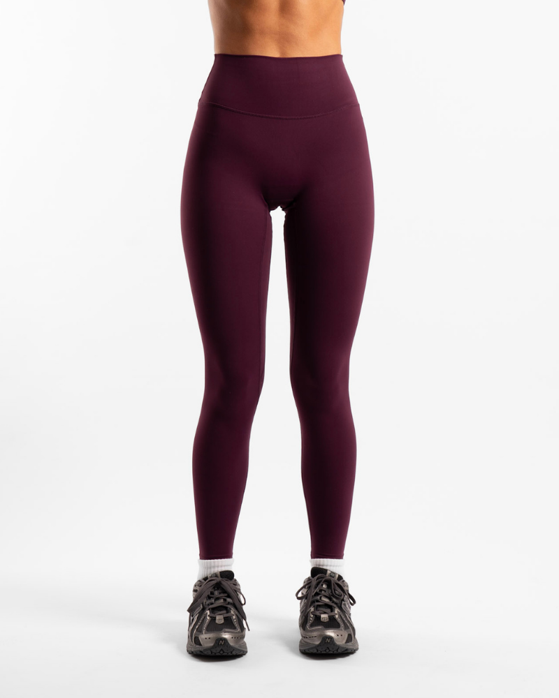 Not Your Basic Leggings - Plum (Invisible Scrunch)