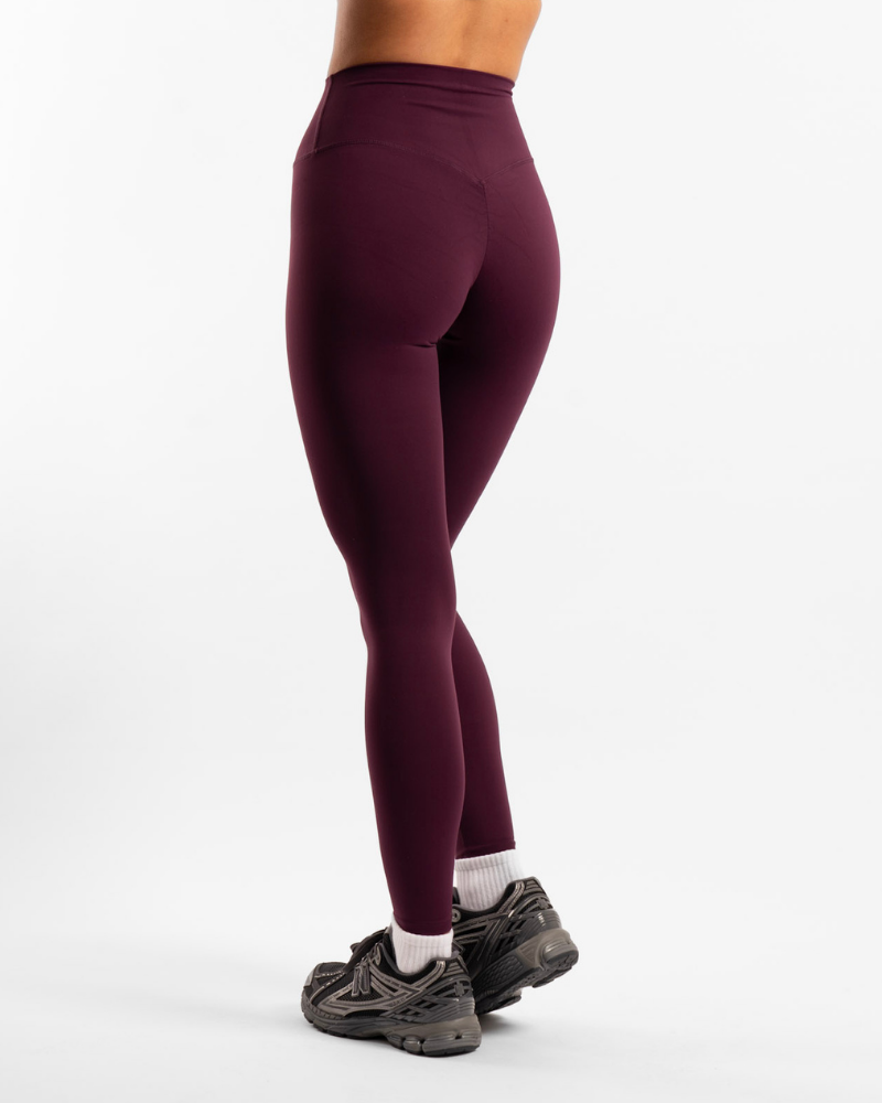 Not Your Basic Leggings - Plum (Invisible Scrunch)