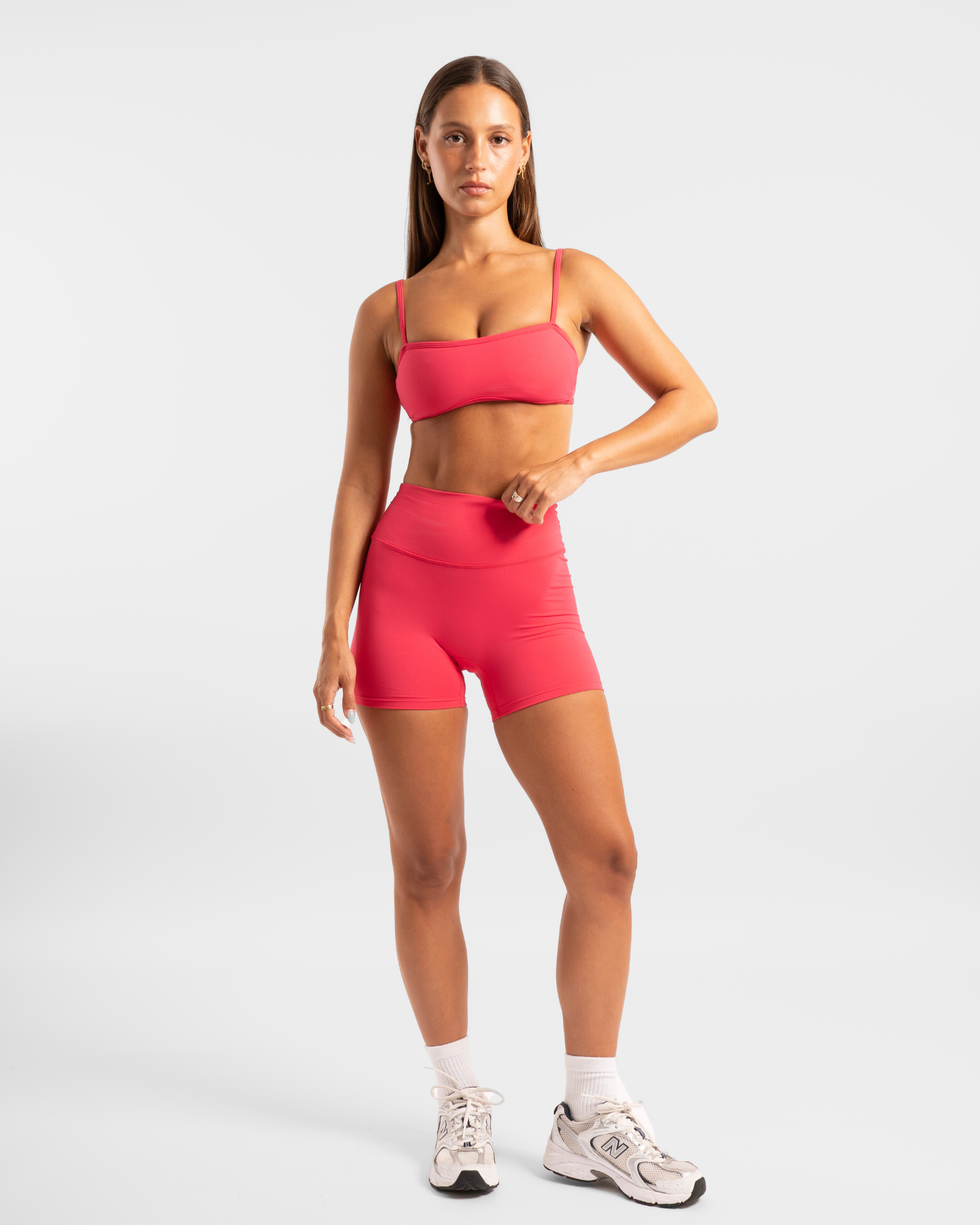 Backless Crop - Raspberry