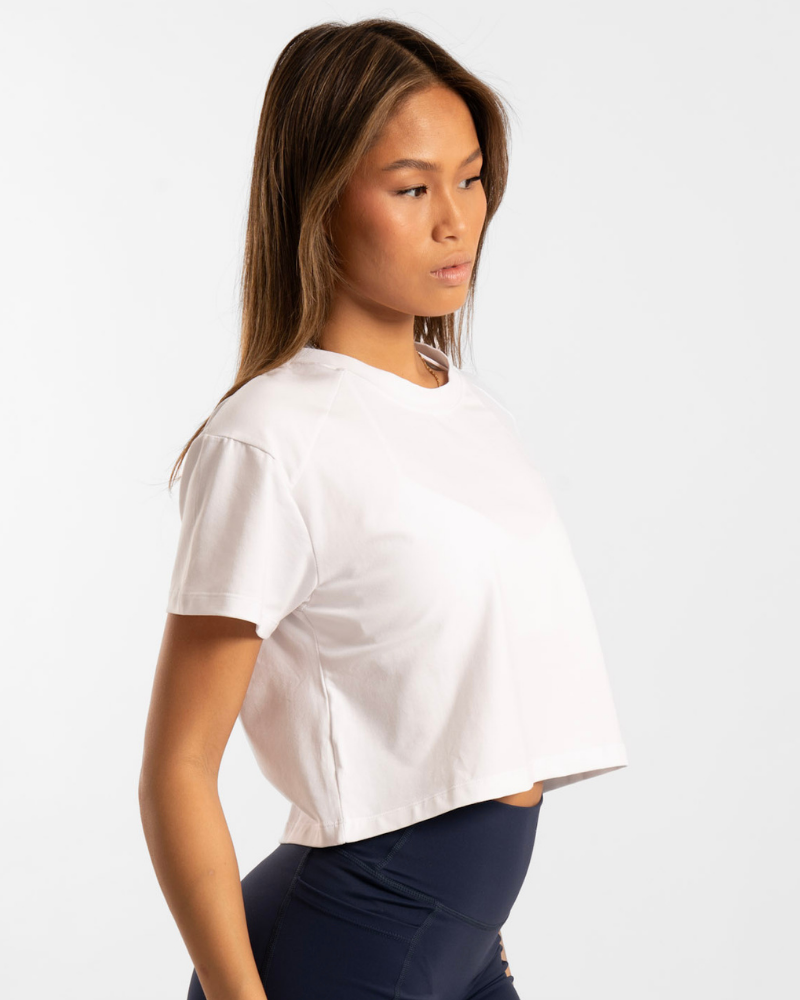 Cropped Tee - Arctic