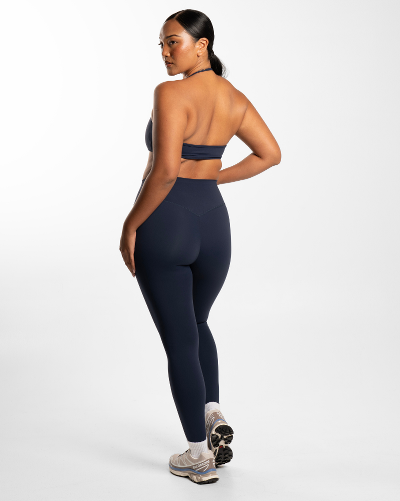 Not Your Basic Leggings - Navy (Invisible Scrunch)