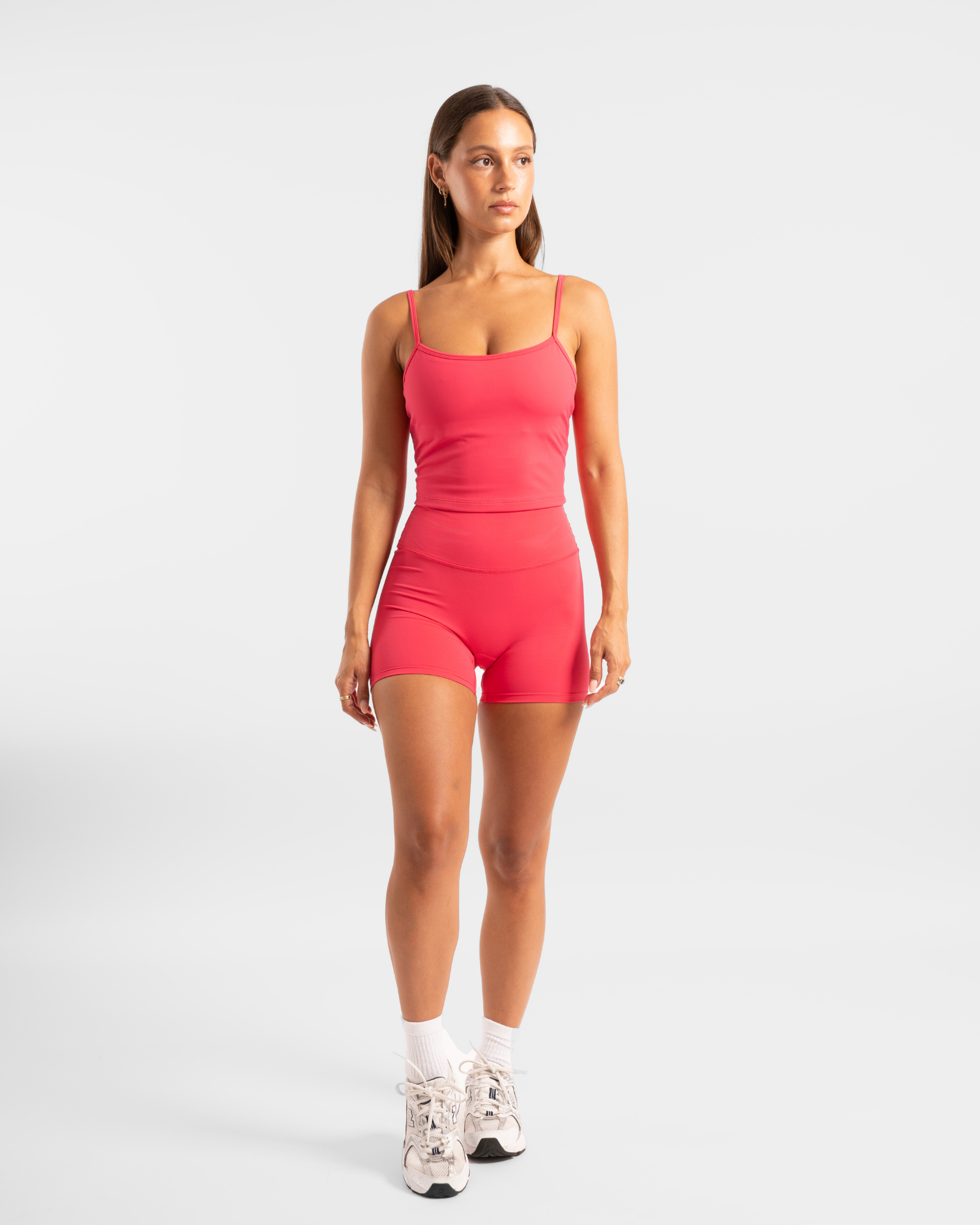 Scoop Back Tank - Raspberry