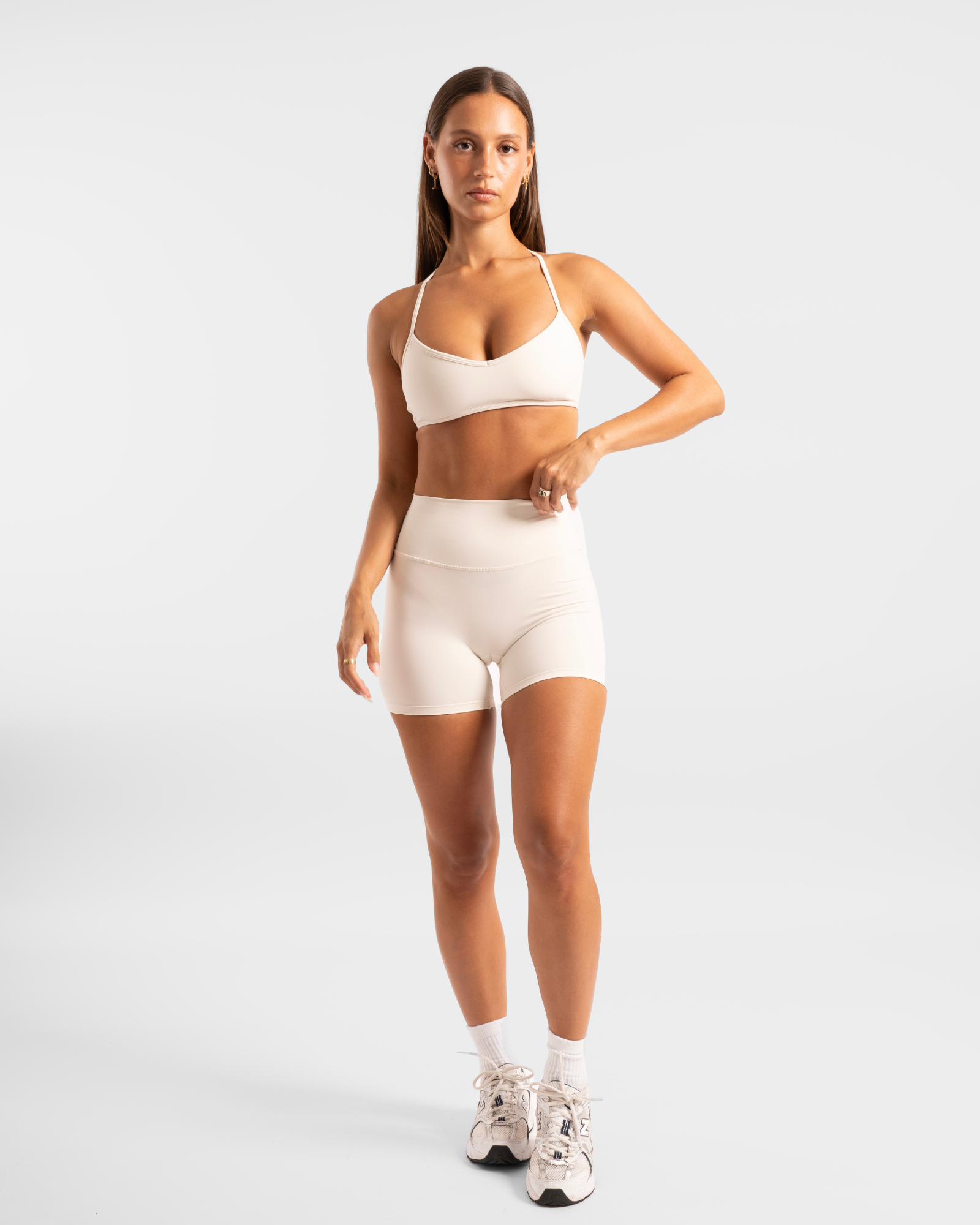 Not Your Basic Shorts - Off-White (Invisible Scrunch)