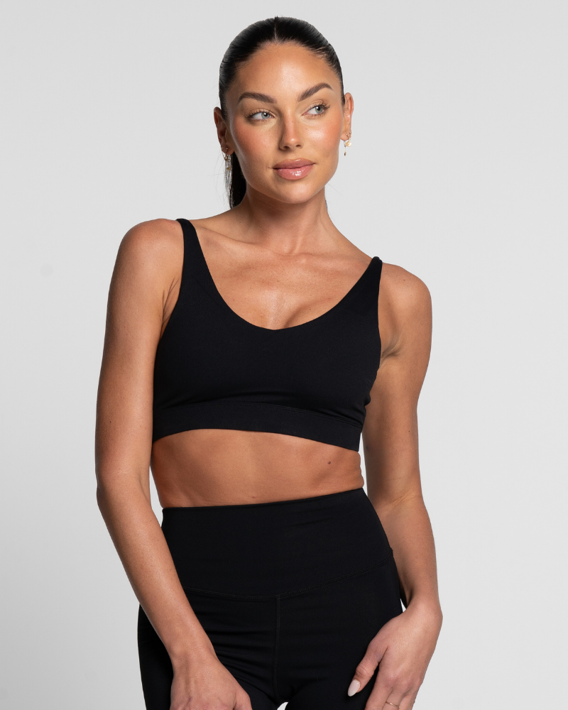 Cross Over Crop - Onyx