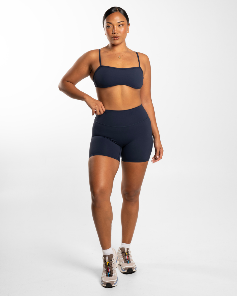 Not Your Basic Shorts - Navy (Invisible Scrunch)