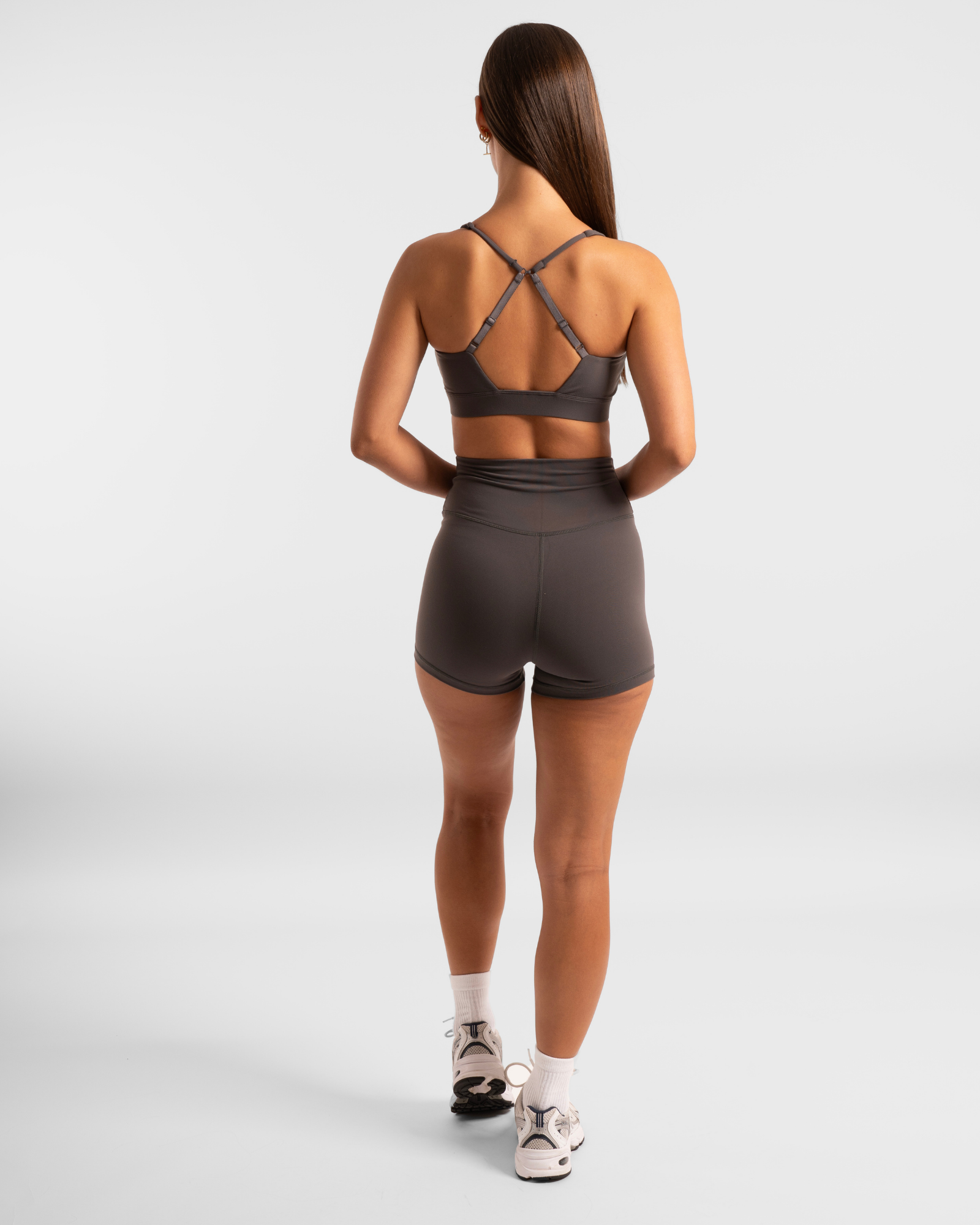 Cross Over Crop - Charcoal