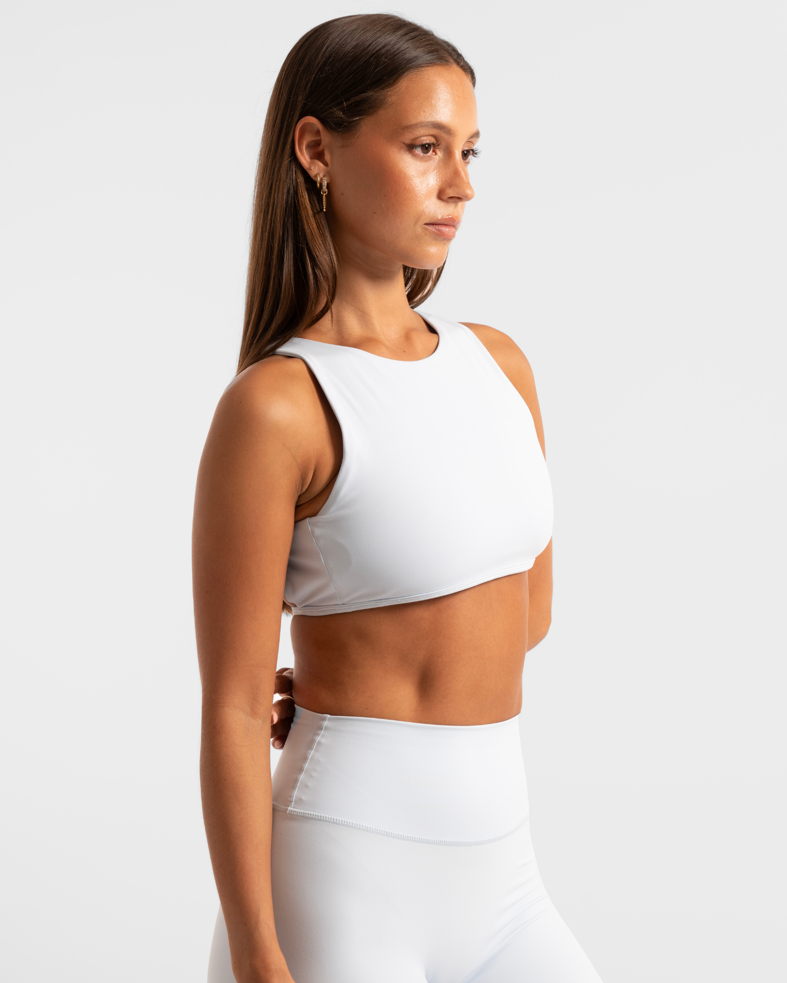 Backless Cropped Tank - Mirage